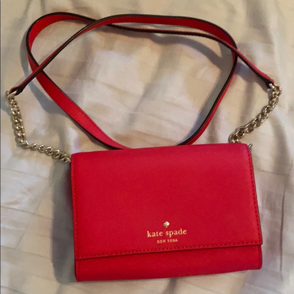 Kate Spade - Red Crossbody Bag
